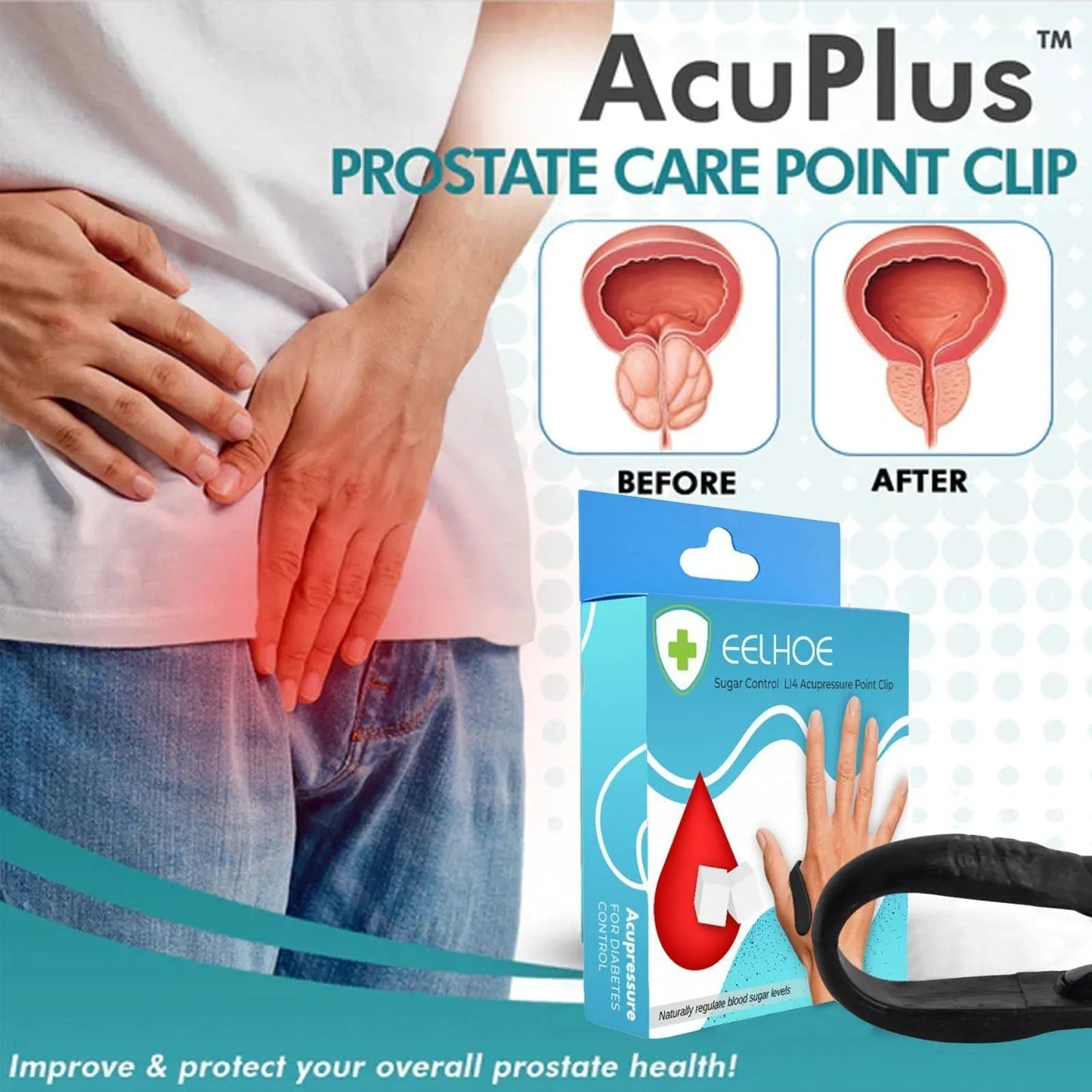 AcuPlus®Prostate Care Point Clip