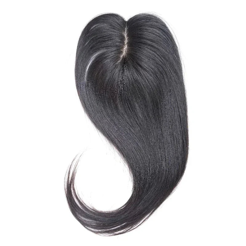 【🔥HOT SALE】Mini Scalp Topper 2x3 Silk Base Hair Topper | 100% human hair production