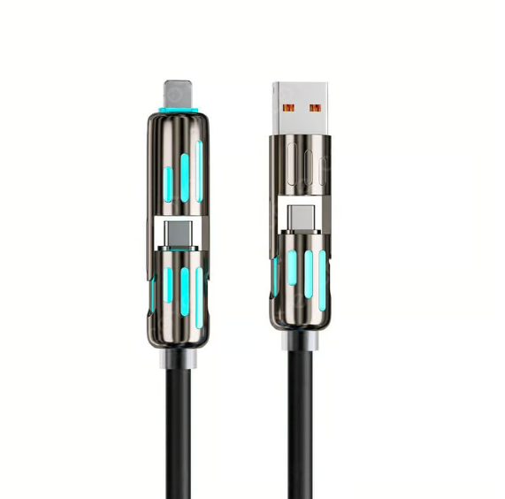 🔥Last Day Buy 3 Free 1 - 4-in-1 USB Charging Cable mFish fast charging 240W