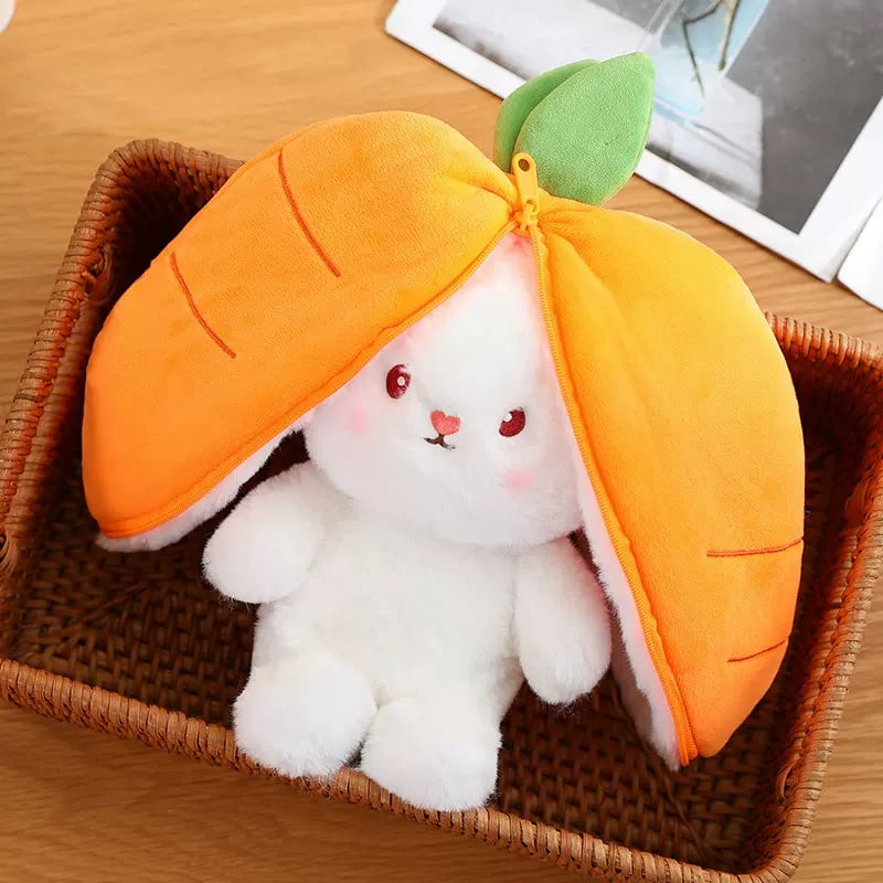 2024 HOT SALE - 49% OFFStrawberry Bunny Transformed into Little Rabbit Fruit Doll Plush Toy