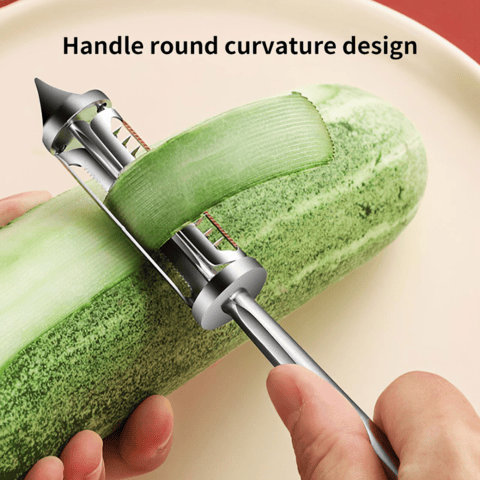 【Buy 1 get 1 FREE】3 in 1 Stainless steel Multifunctional Veggie Peeler