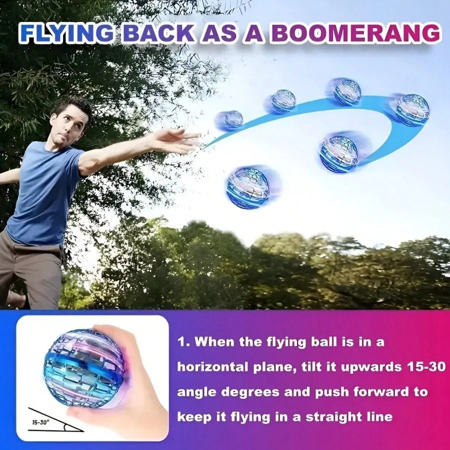 Fly Orb Pro Flying Spinner Mini Drone Flying